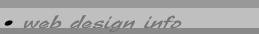 Web Design Info Button